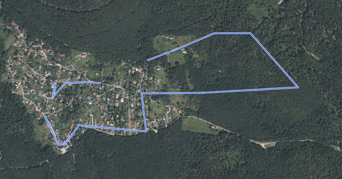 Маршрут Circuit Heyrisheck на спутниковом снимке