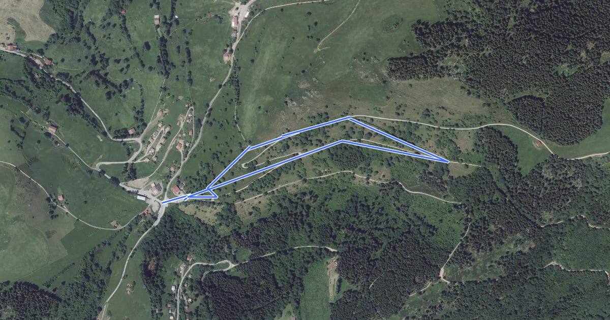 Маршрут Circuit Initiation на спутниковом снимке