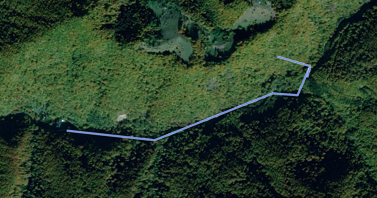 Маршрут Circuit (Tunel, Baia de sticla, Telefon) на спутниковом снимке