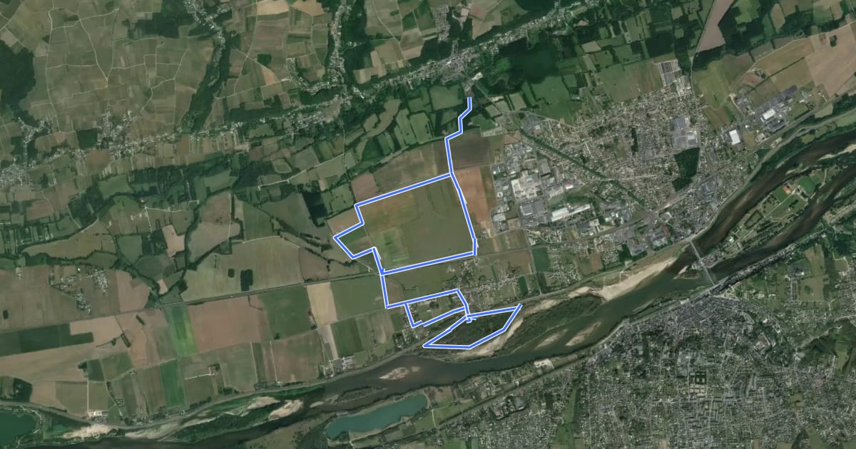 Маршрут Circuit Val Village de Négron на спутниковом снимке