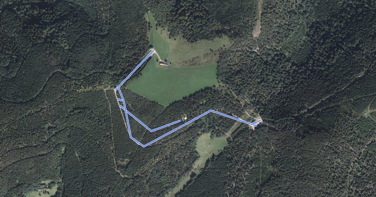 Маршрут Circuit VTC Autour du Haïcot на спутниковом снимке