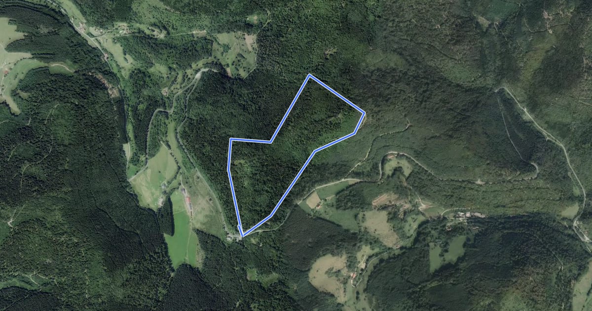 Маршрут Circuit VTC Le tour du Château de Faîte n°01 на спутниковом снимке