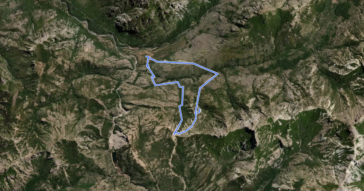 Маршрут Circuito Paso Atacalco на спутниковом снимке