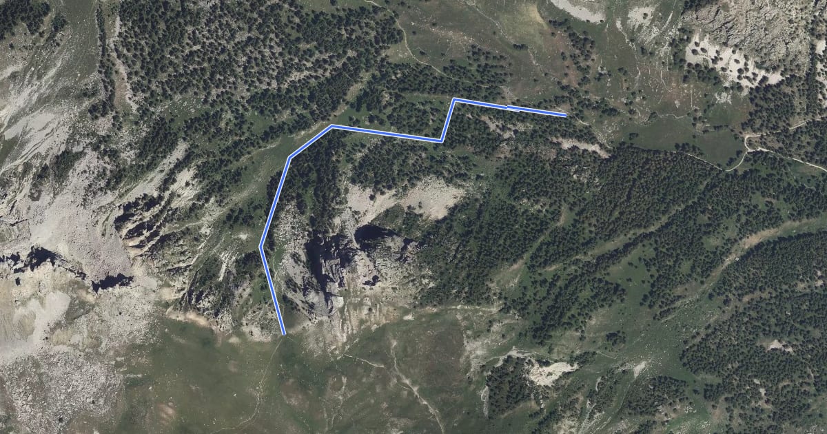 Маршрут Col de la Trancoulette - ? на спутниковом снимке