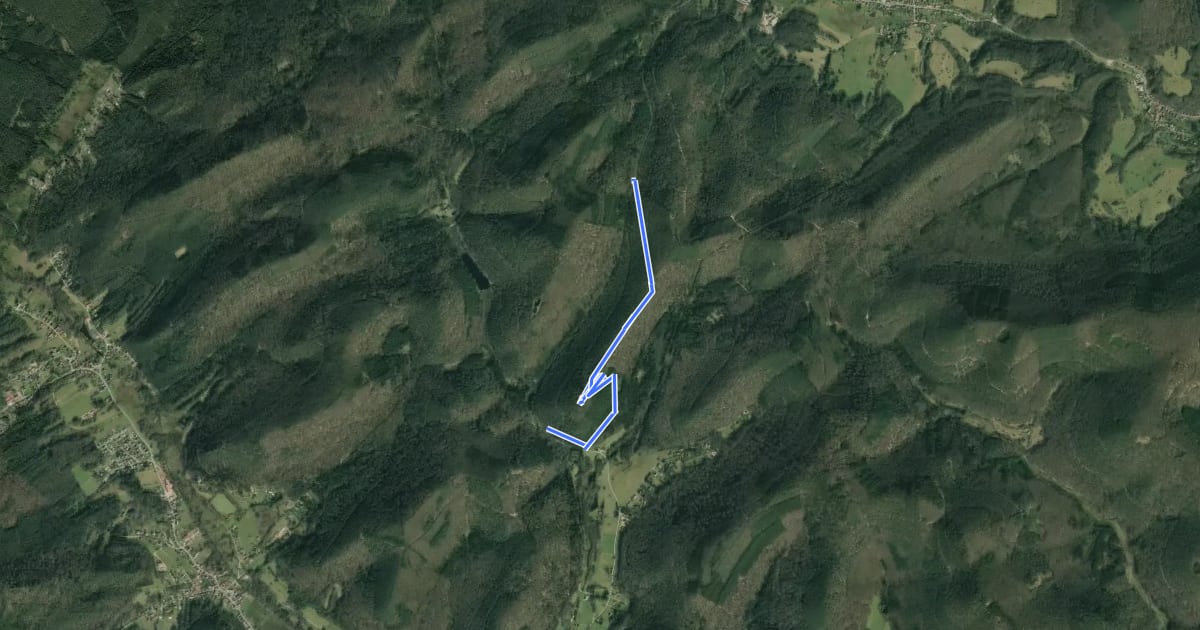 Маршрут Col du Langthal - ? на спутниковом снимке