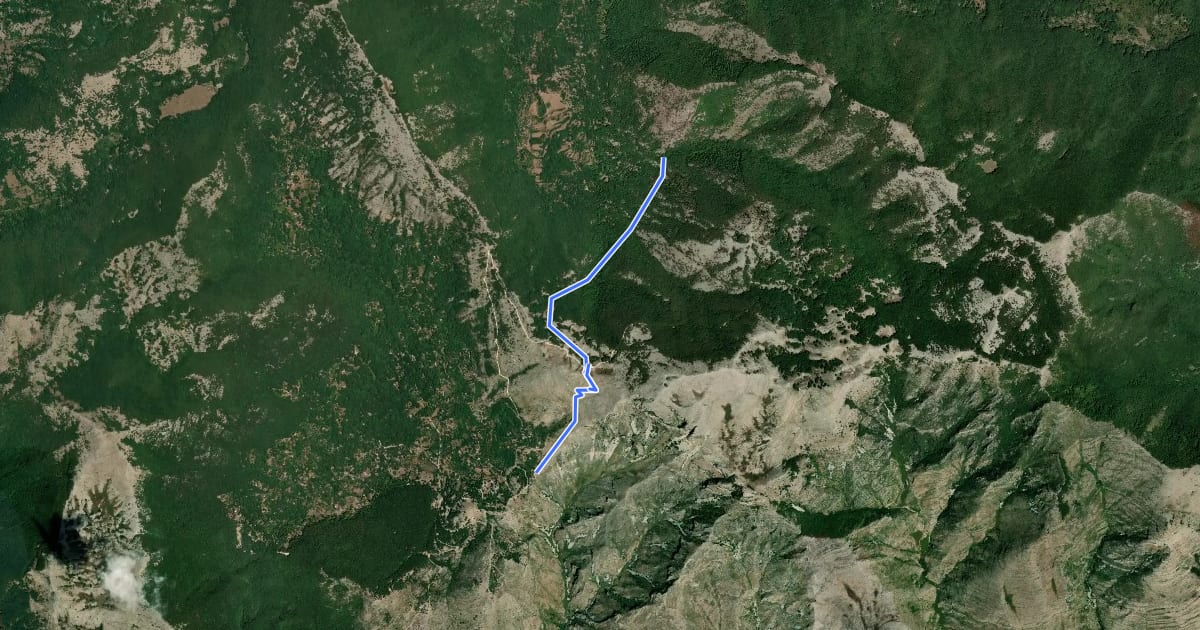 Маршрут Collegamento tra valli Rifugio Pornito-Fraile на спутниковом снимке