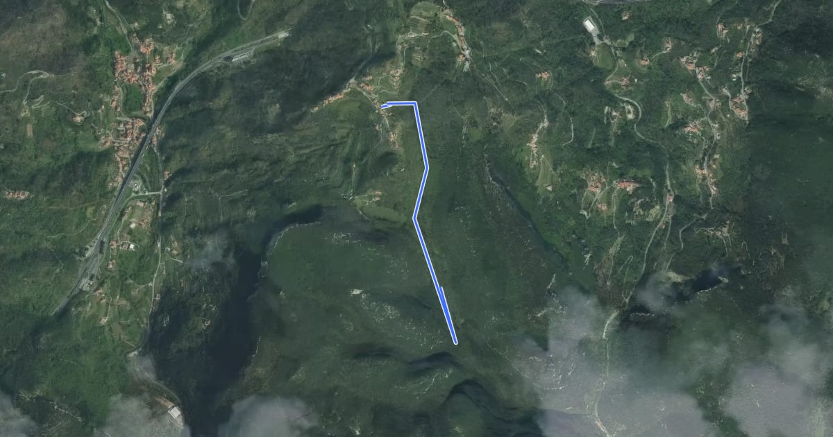 Маршрут Cornei Climb на спутниковом снимке