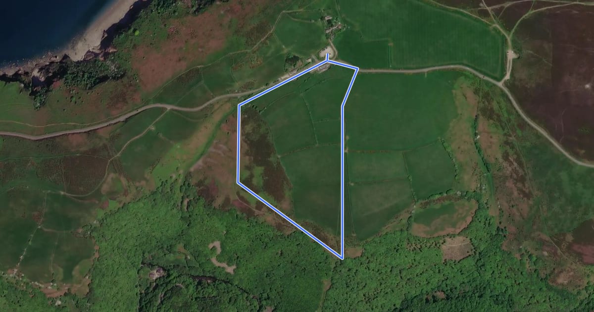 Маршрут Countisbury circular walk via Winston's Path на спутниковом снимке