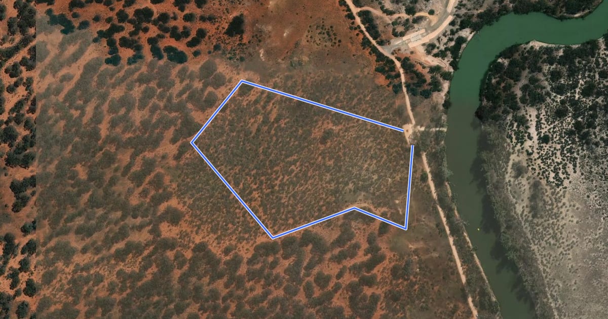 Маршрут Craggs Hut Walk на спутниковом снимке