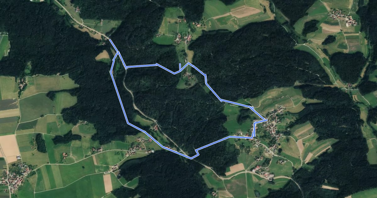 Маршрут Cronhütte Rundweg на спутниковом снимке
