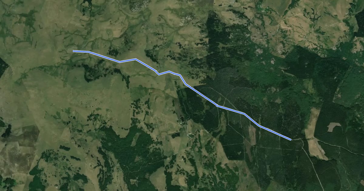 Маршрут CSG 04C1 : Refuge du Rajas - Carrefour TMA на спутниковом снимке