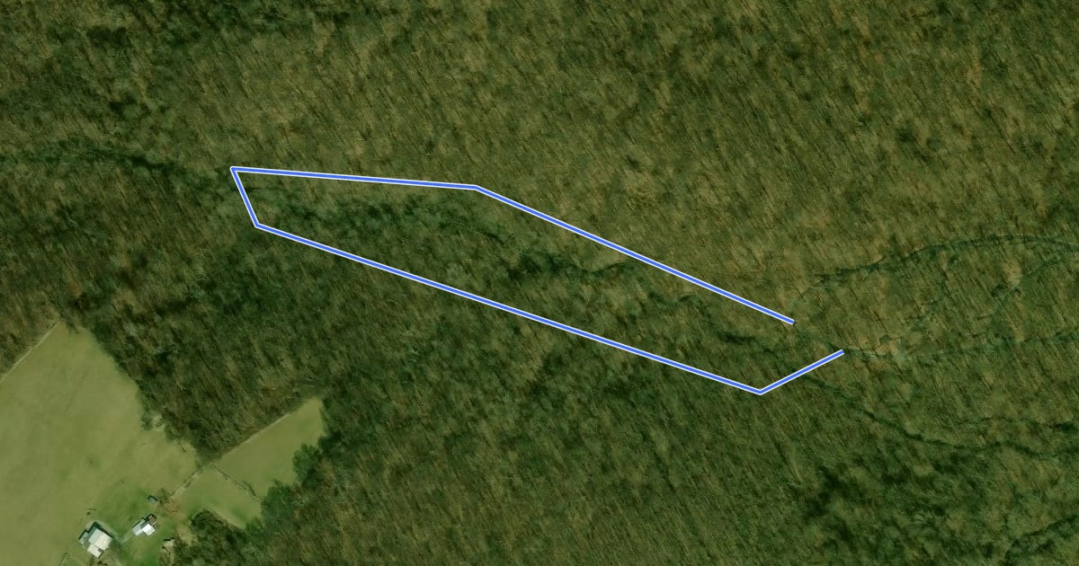 Маршрут Deerfield Nature Trail Loop на спутниковом снимке