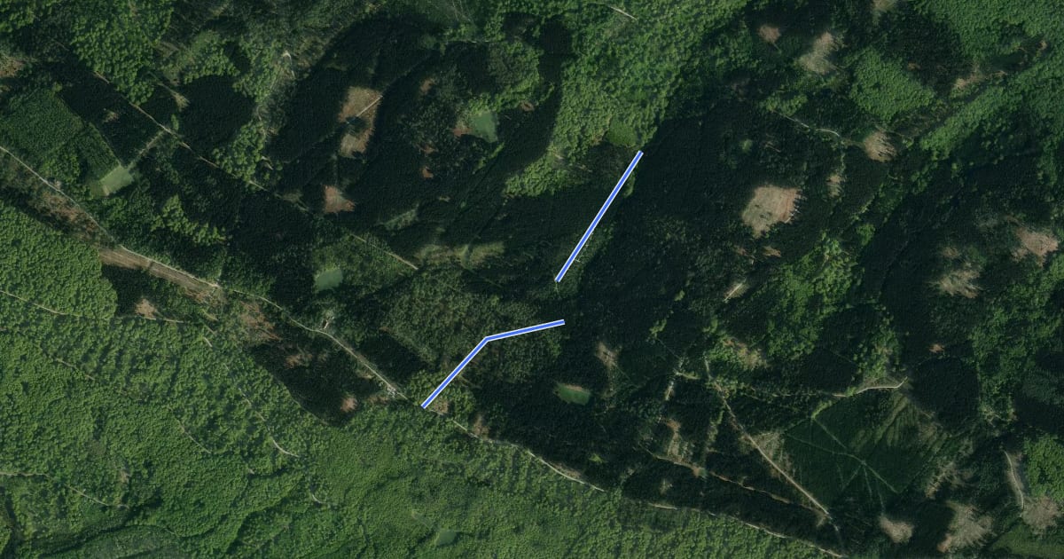 Маршрут Deister Trail Ladies only на спутниковом снимке