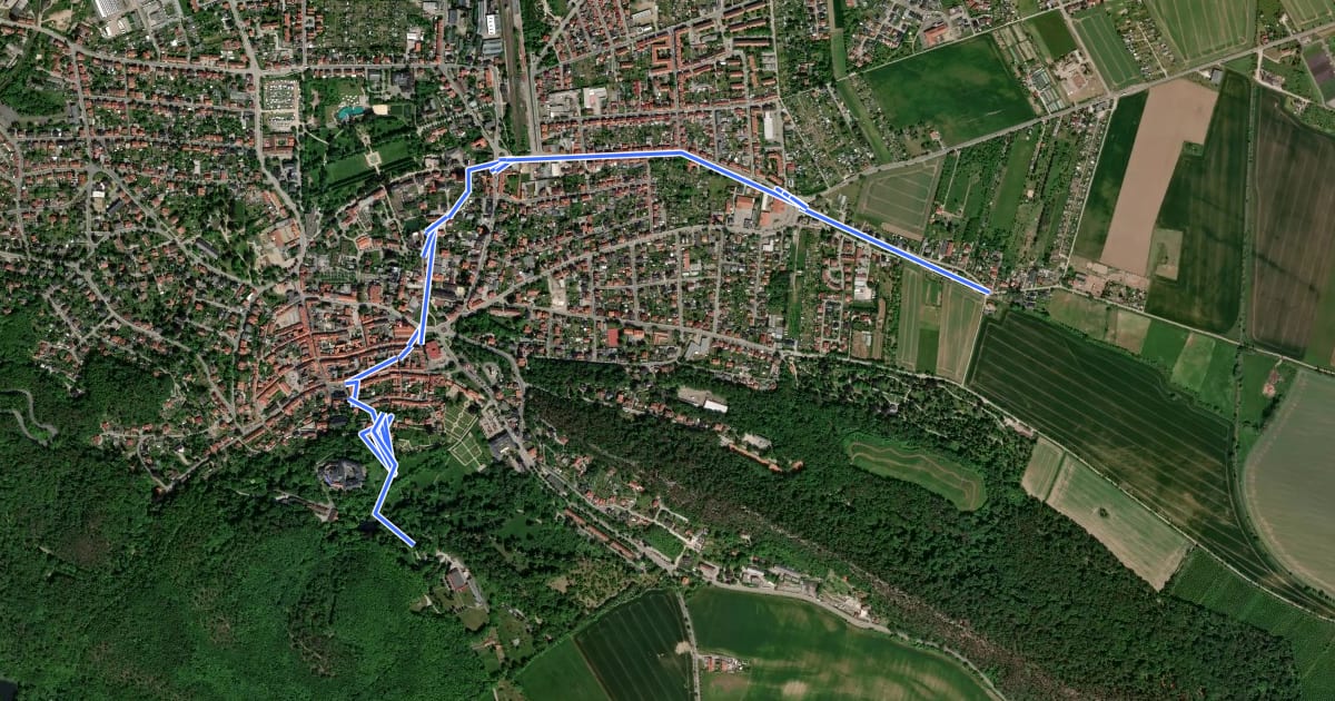 Маршрут Der Mühlenweg am alten Mühlenbach на спутниковом снимке