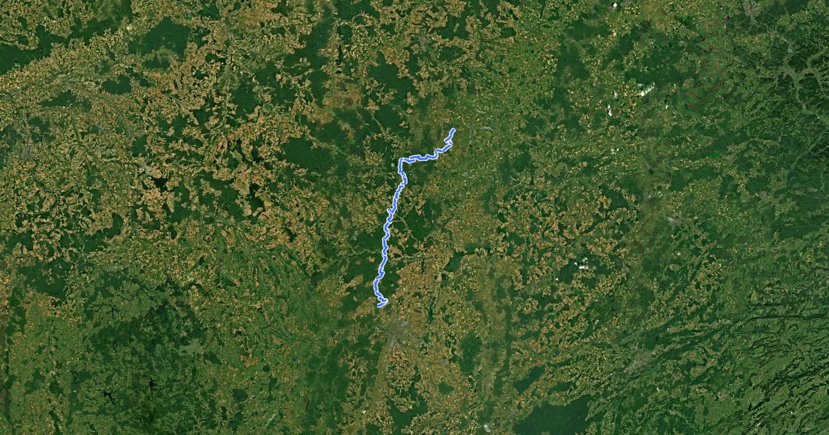 Маршрут Des Vosges aux Pyrénées 02, Perrancey-les-Vieux-Moulins - La Vaseraie на спутниковом снимке