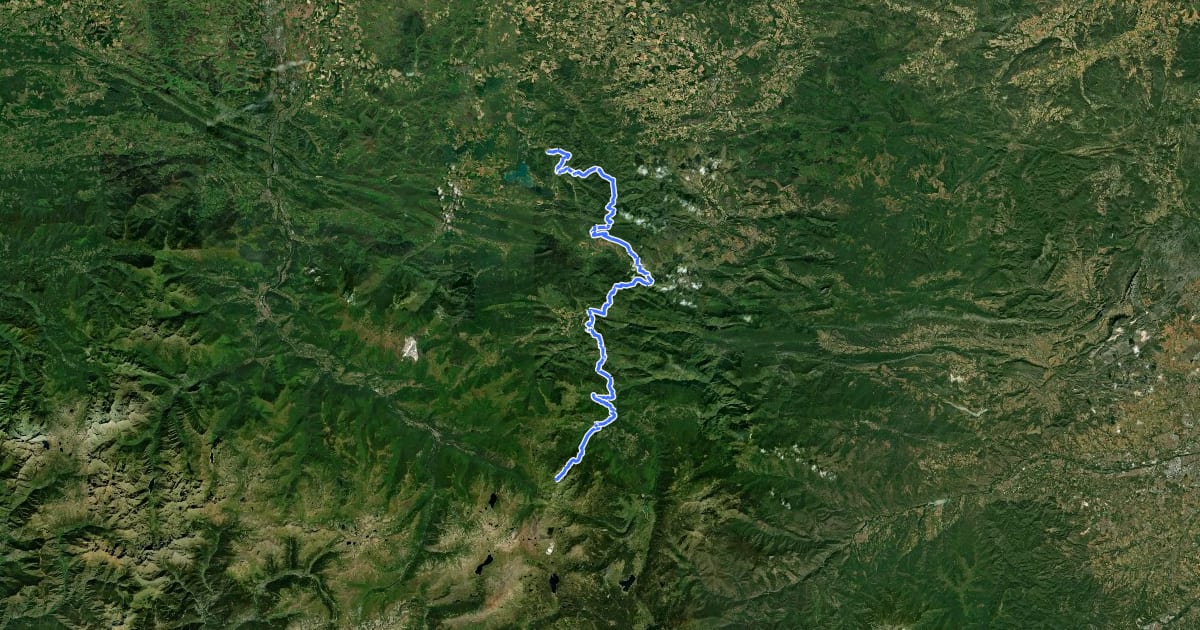 Маршрут Des Vosges aux Pyrénées 13, vers le Col de Tougnets на спутниковом снимке