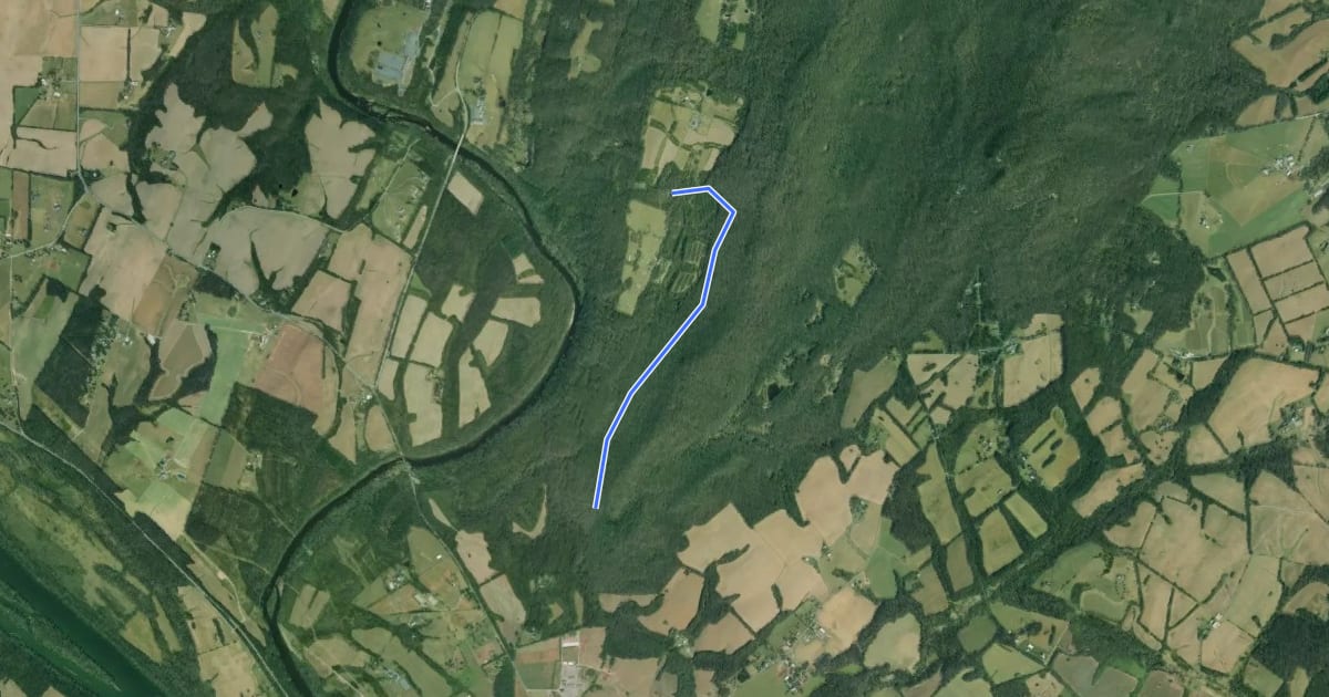 Маршрут Doctor Belt Trail на спутниковом снимке
