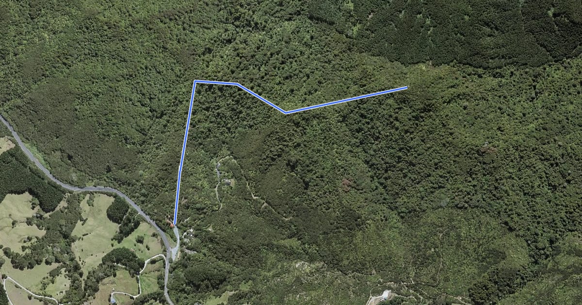 Маршрут Dome Hill Walkway на спутниковом снимке