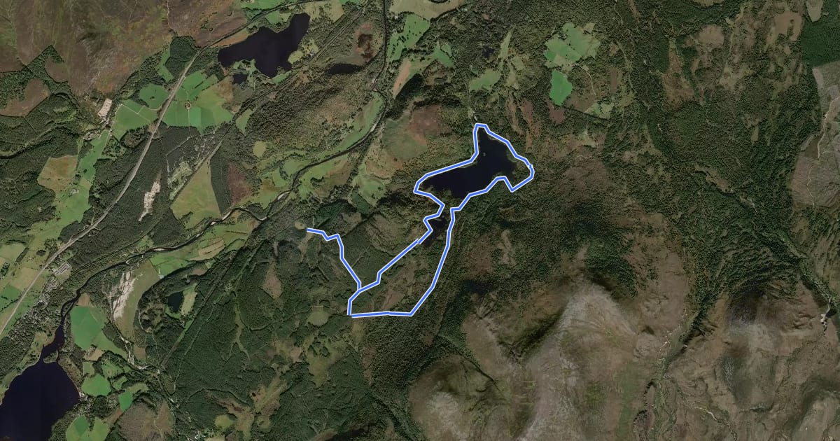 Маршрут Drakes Circuit на спутниковом снимке