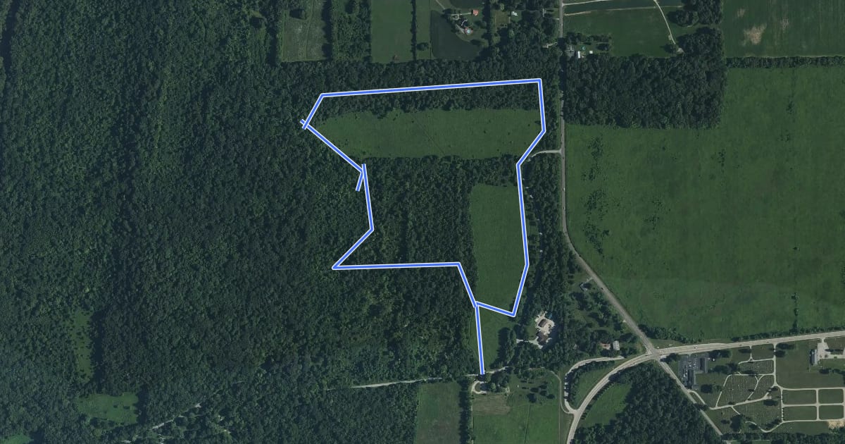 Маршрут East Loop на спутниковом снимке