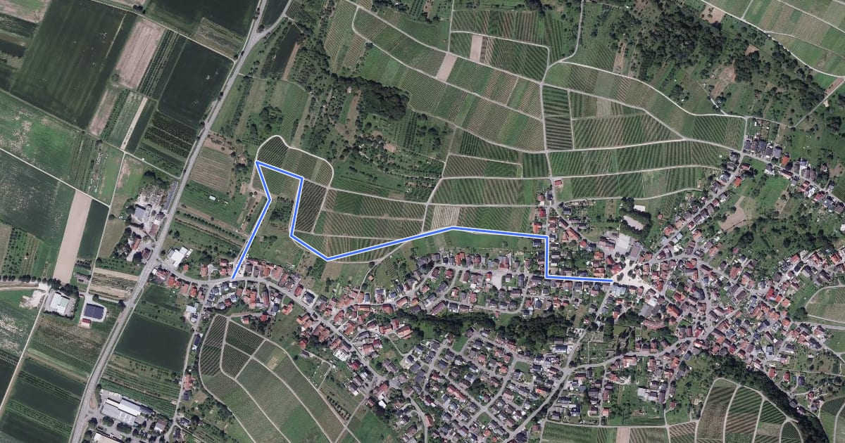 Маршрут Eisental Trottenplatz - Müllenbach на спутниковом снимке