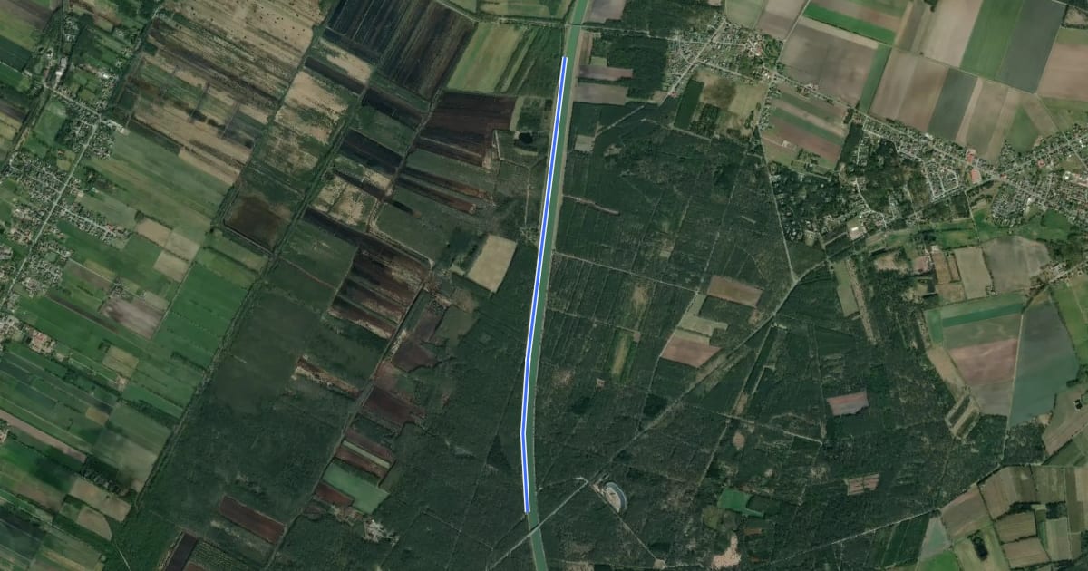 Маршрут Elbe-Seitenkanal West Abzweig zur L 289 (74) - Elbe-Seitenkanal West Abzweig Süd zum Stüder Heudamm (75) на спутниковом снимке
