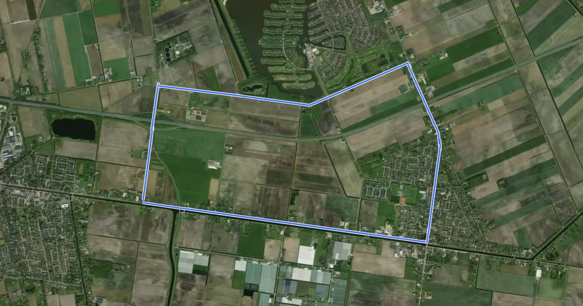 Маршрут Emmen hardlooprondje 10 km на спутниковом снимке