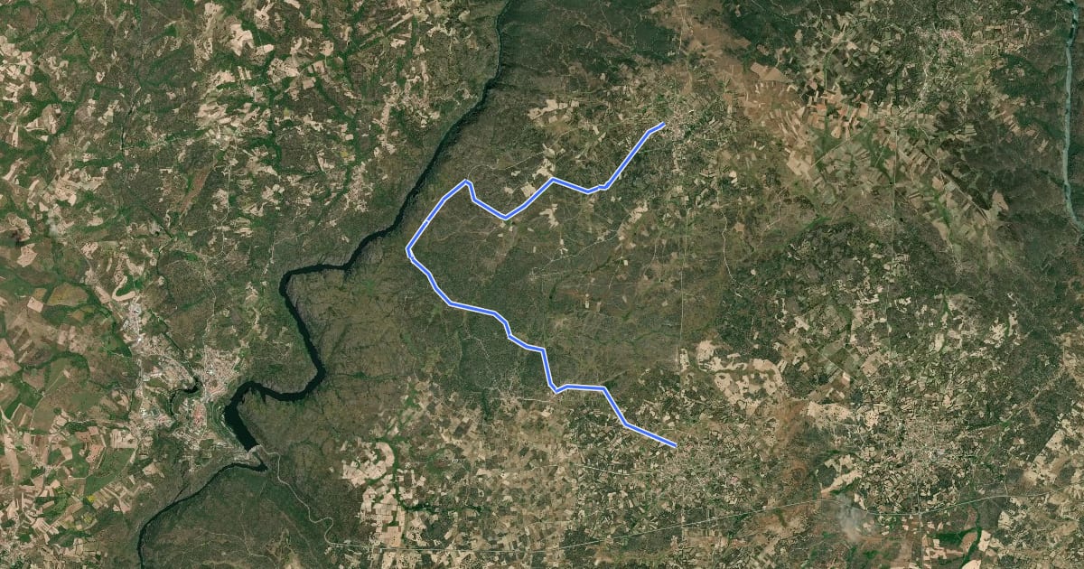 Маршрут Etapa 23: Villardiegua de la Ribera – Torregamones на спутниковом снимке