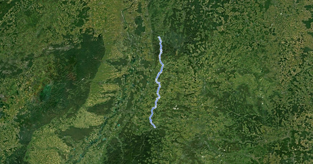 Маршрут European Long distance path E1 - part Germany, Baden-Wuerttemberg (region Forest of Odes south) на спутниковом снимке