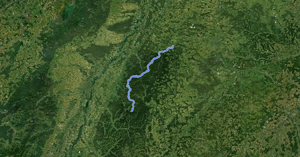 Маршрут European Long distance path E1 - part Germany, Baden-Wuerttemberg (region Schwarzwald north) на спутниковом снимке