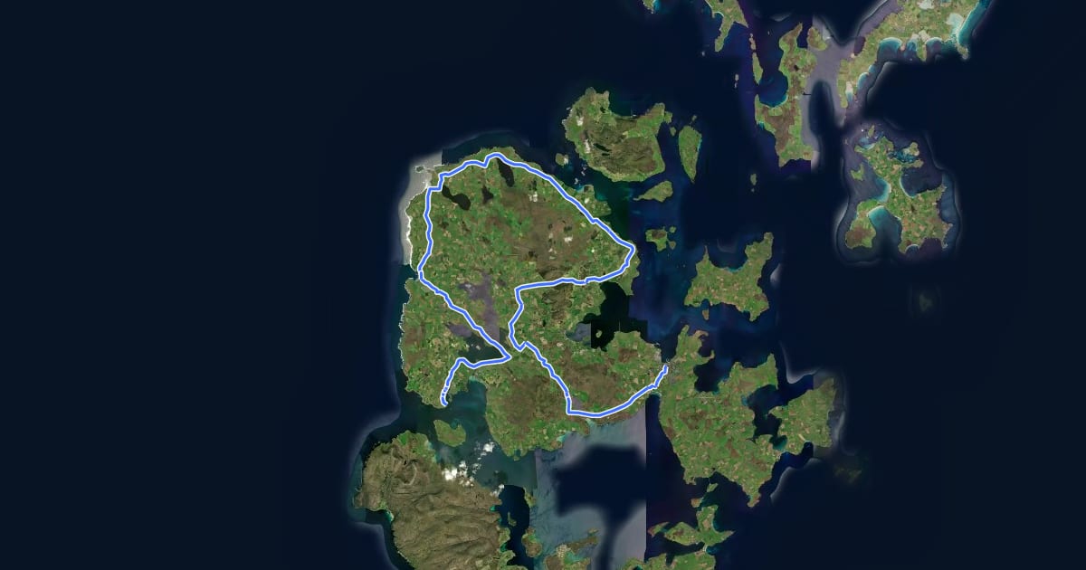 Маршрут EuroVelo 12 - North Sea Cycle Route - part United Kingdom 9 на спутниковом снимке