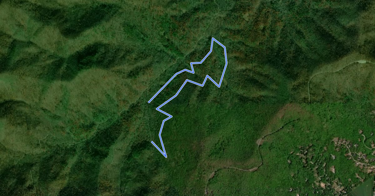 Маршрут Explorer Loop на спутниковом снимке