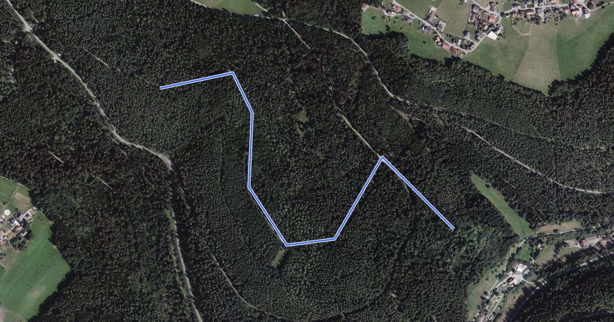 Маршрут Fautsburg - Schulweg на спутниковом снимке