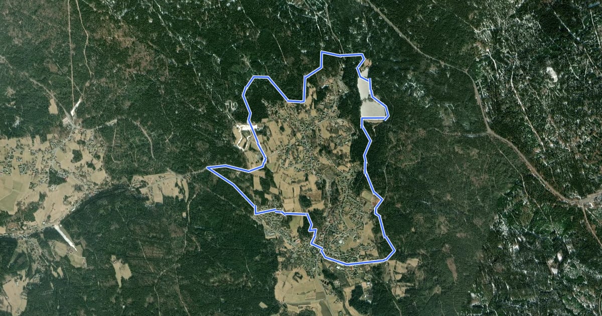 Маршрут Fichtelberg Rundwanderweg Nr. 2 на спутниковом снимке