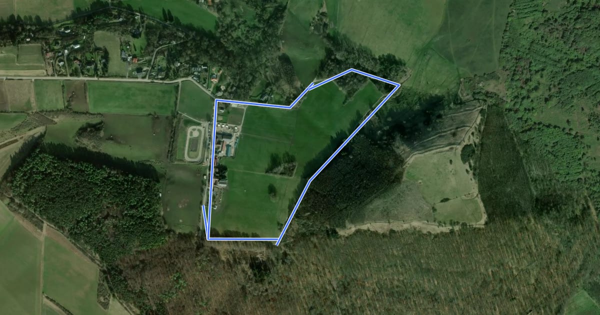 Маршрут Friedrichstein, Naturparkweg 3 на спутниковом снимке