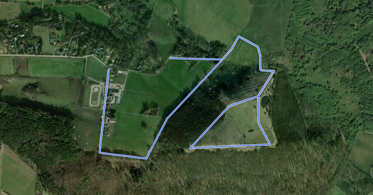 Маршрут Friedrichstein, Naturparkweg 4 на спутниковом снимке