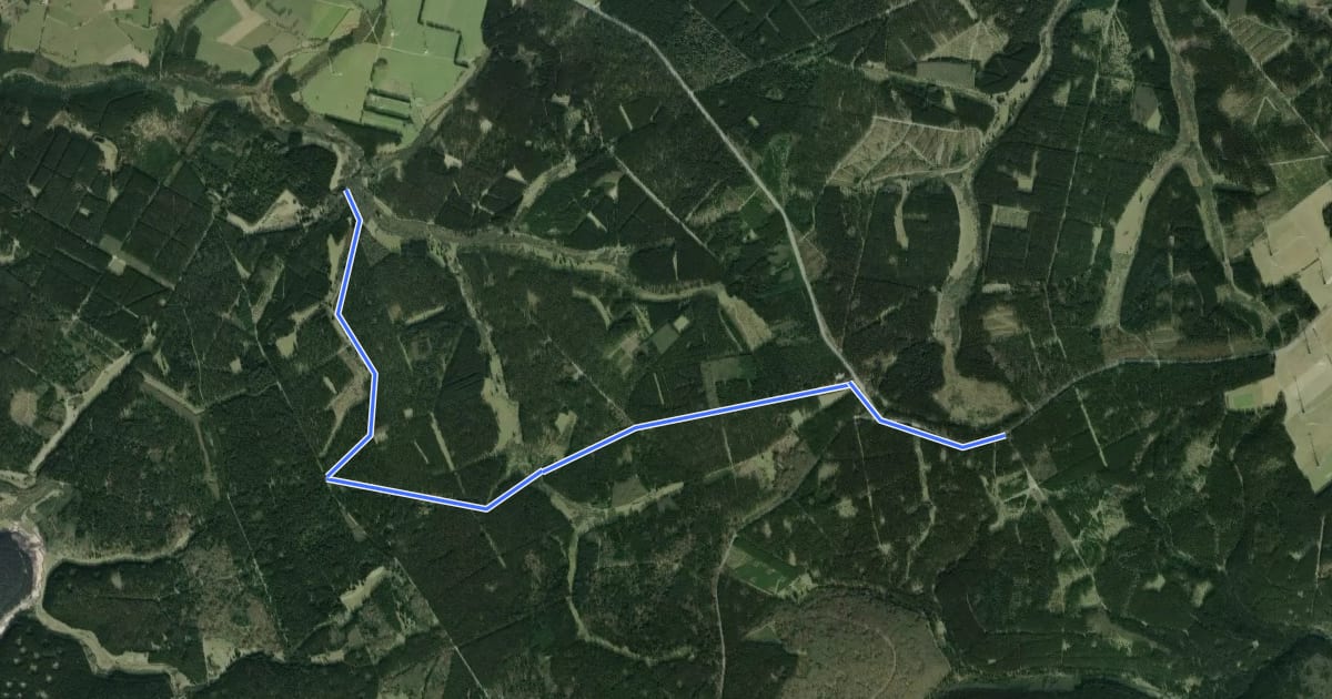 Маршрут Fuhrtsbach (04) - Wahlerscheid (05) на спутниковом снимке