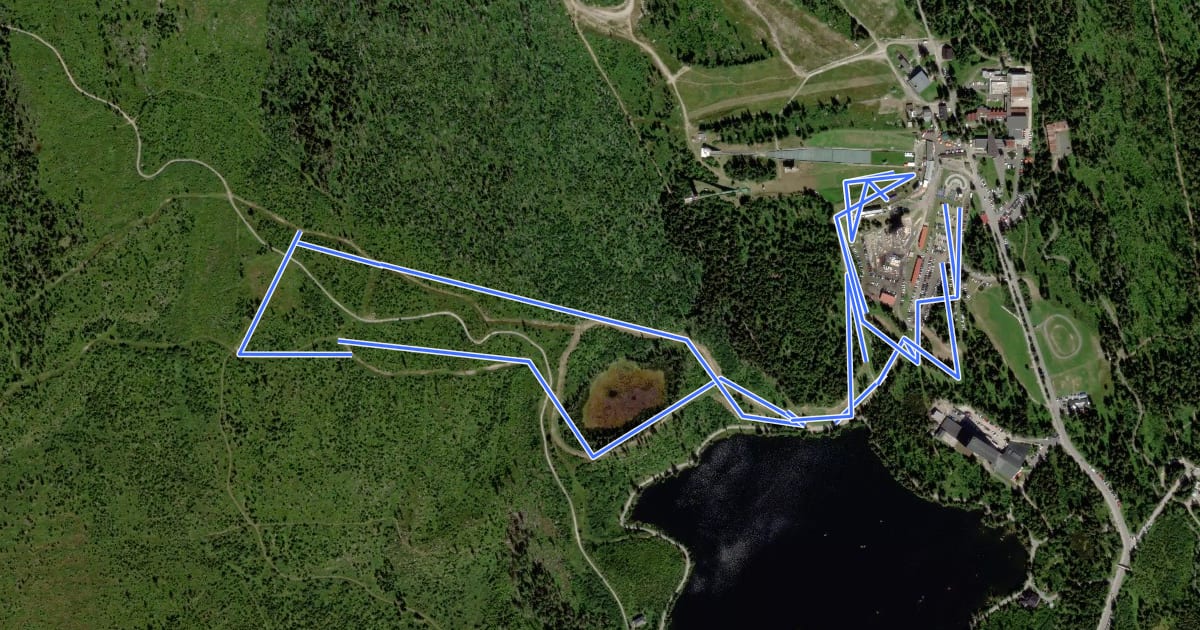 Маршрут Furkota 4 km на спутниковом снимке