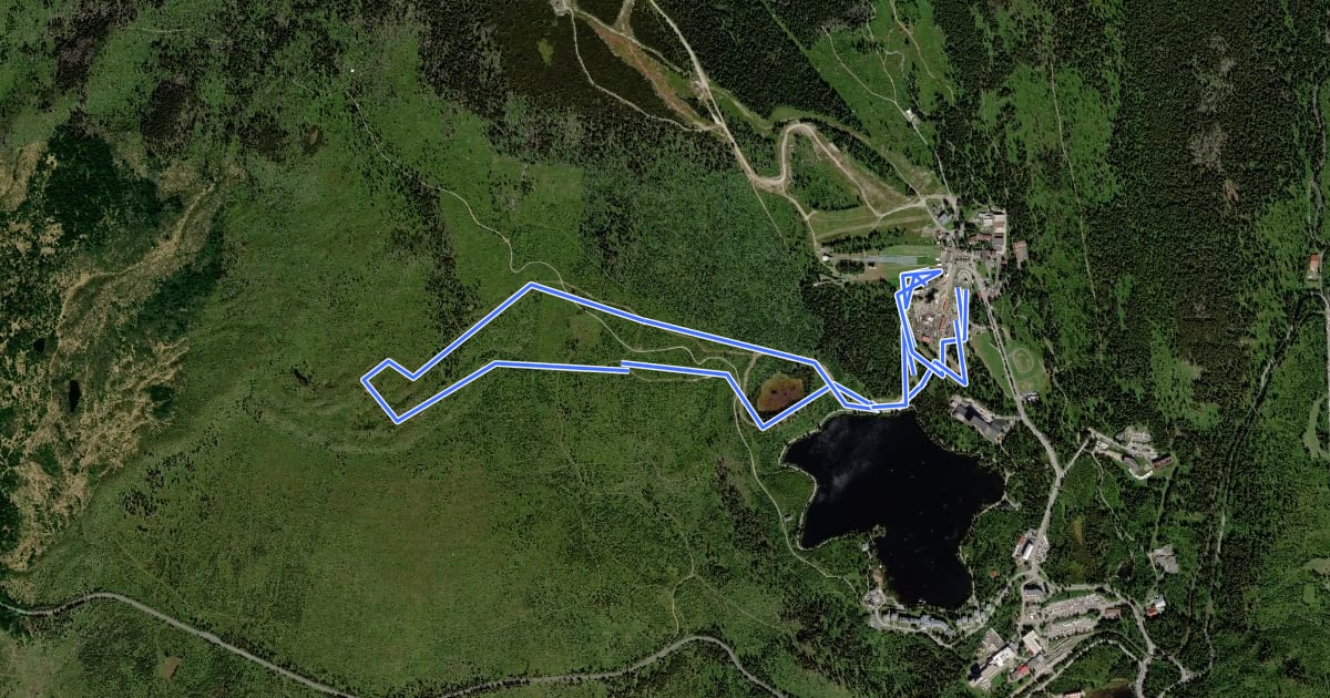 Маршрут Furkota 6 km на спутниковом снимке