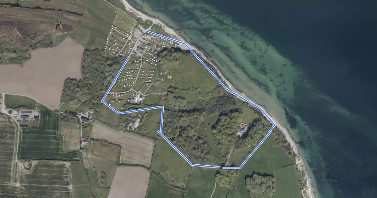 Маршрут Gammelmark Hjertesti на спутниковом снимке