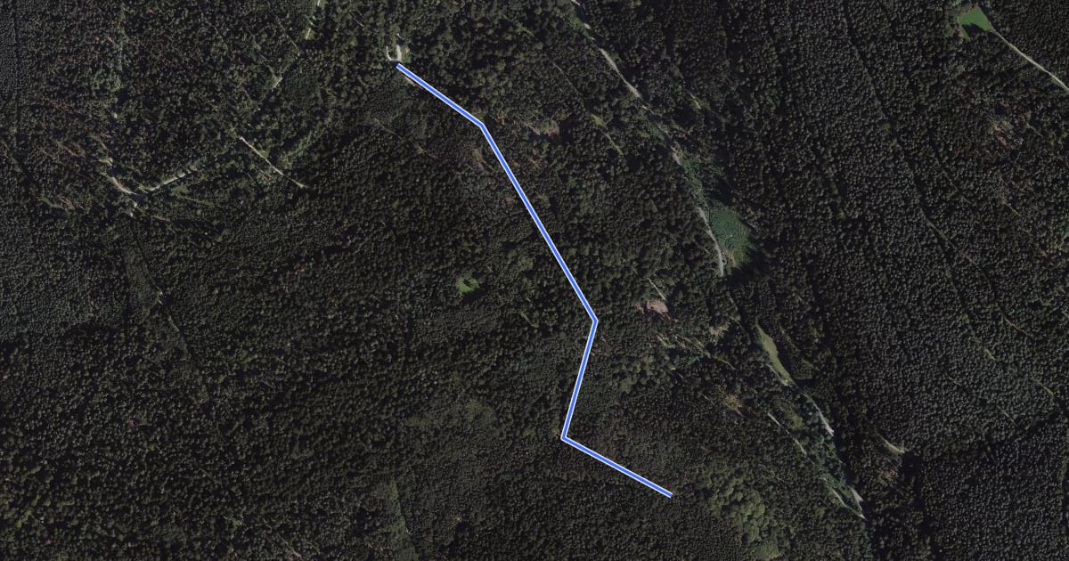 Маршрут Gemeingrund - Kälblingblick на спутниковом снимке