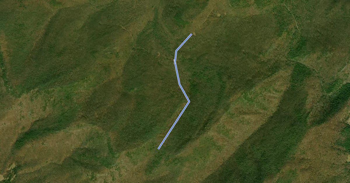 Маршрут German Wilson Trail на спутниковом снимке