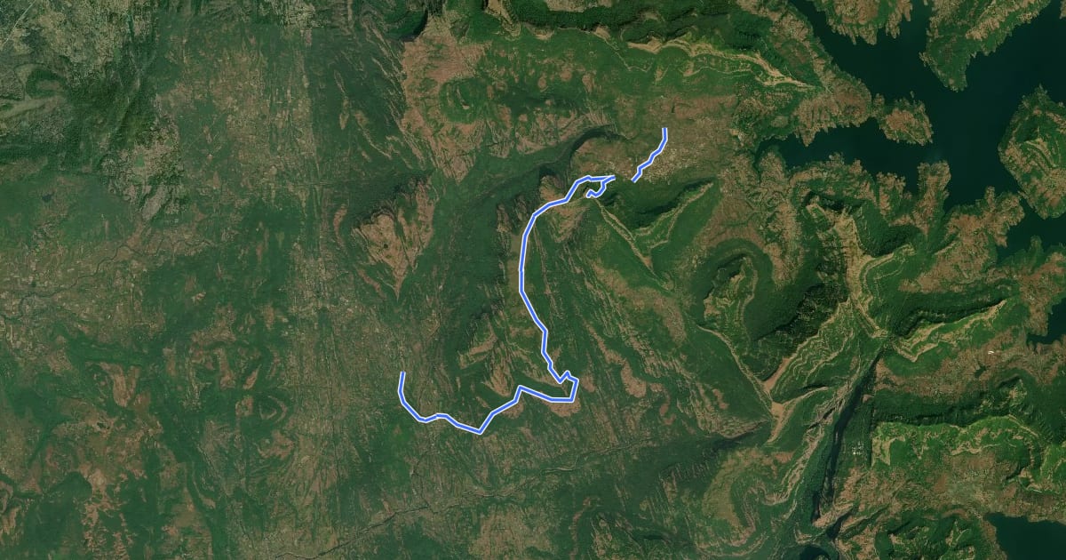 Маршрут Ghangad Fort на спутниковом снимке
