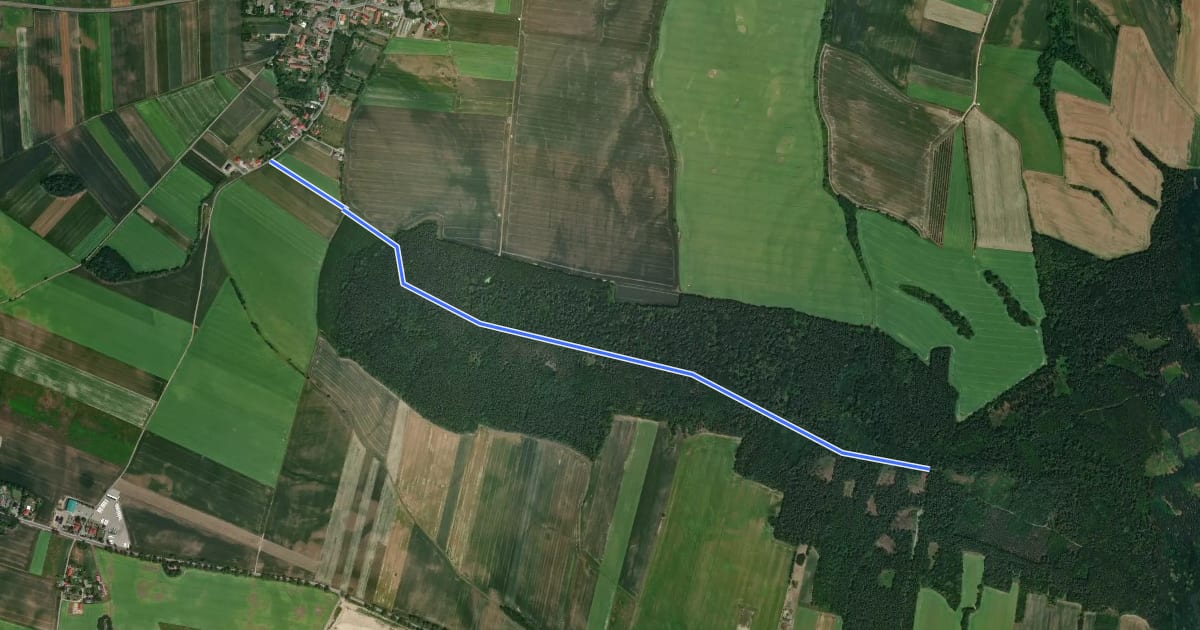 Маршрут Gogołów wiatrak - Przełęcz Książnicka на спутниковом снимке