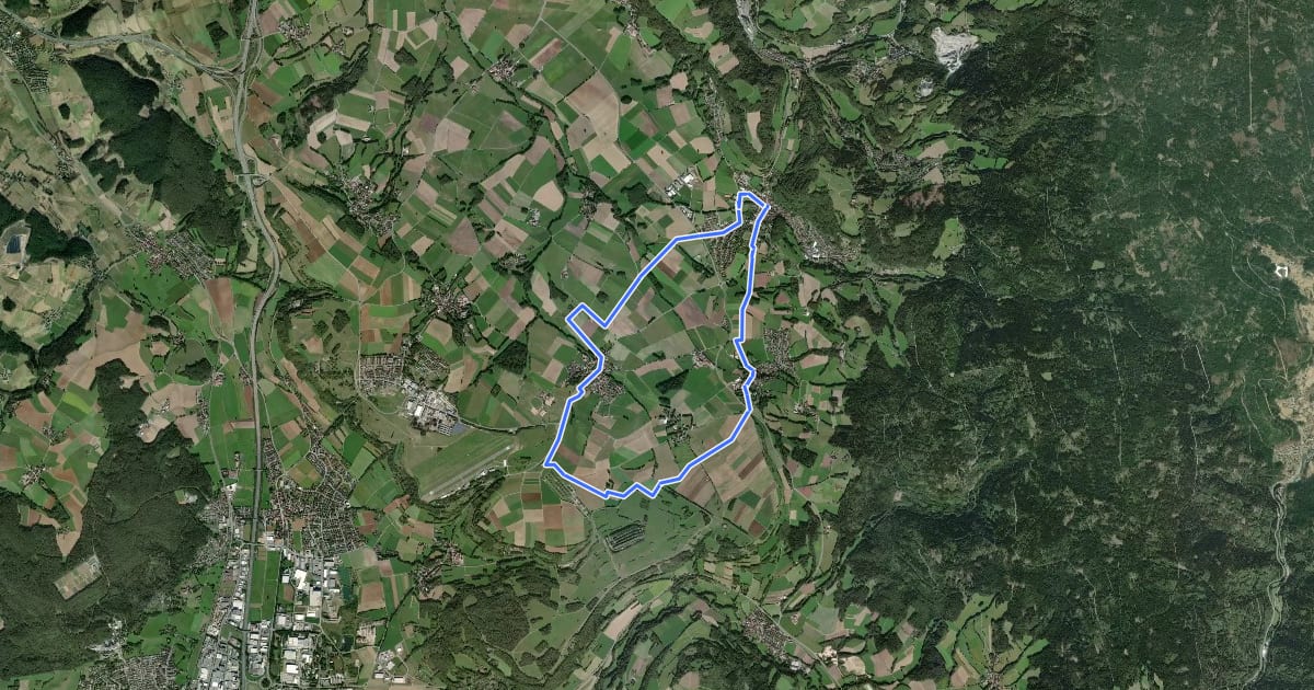 Маршрут Goldkronach Rundwanderweg Nr. 4 на спутниковом снимке