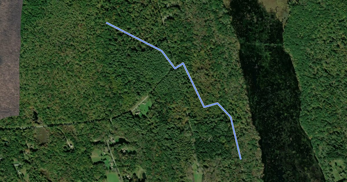 Маршрут Goodwin Heritage Trail на спутниковом снимке