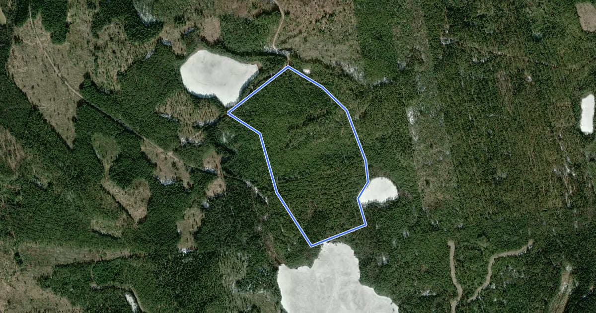 Маршрут Grön 2,5 km на спутниковом снимке