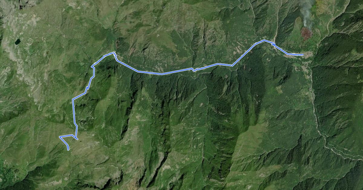 Маршрут Grata Gamul Trekking - Tappa 3 на спутниковом снимке