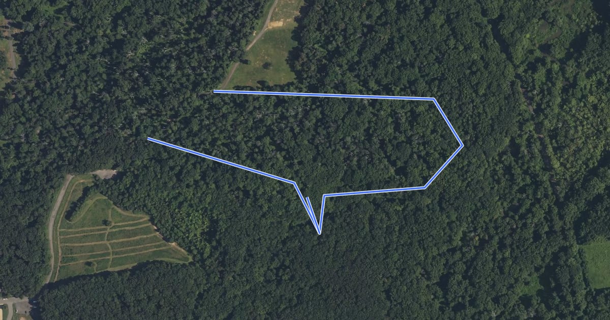 Маршрут Green Trail на спутниковом снимке