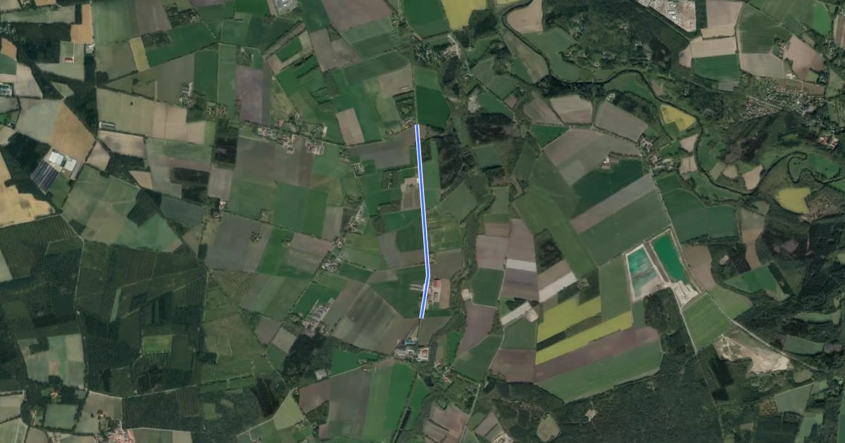 Маршрут Großenkneten (26) - Wildeshausen (45) на спутниковом снимке